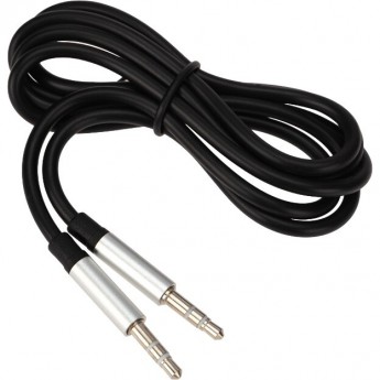 Аудиокабель REXANT AUX 3.5 мм шнур 1 м, черный Аудиокабель REXANT AUX 3.5 мм шнур 1 м, черный