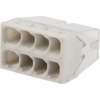 Экспресс-клемма REXANT СМК 2273-208 прозрачная, 50 шт. Экспресс-клемма REXANT СМК 2273-208 прозрачная, 50 шт.