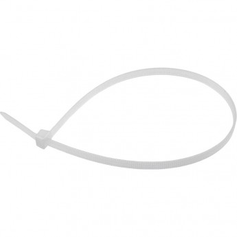 Хомут-стяжка REXANT нейлоновая с тройным замком 350x4,8мм, белая (100 шт/уп) Хомут-стяжка REXANT нейлоновая с тройным замком 350x4,8мм, белая (100 шт/уп)