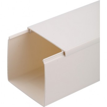 Кабель-канал REXANT 80х60 мм белый (8 м/уп)