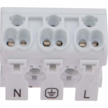 Клемма пружинная соединительная REXANT КСП 3-полюсная (100 шт./уп.) Клемма пружинная соединительная REXANT КСП 3-полюсная (100 шт./уп.)