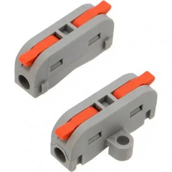 Клемма REXANT СМК 222-421P проходная 1 полюс, с монтажной площадкой (0,08-4 мм²), серая (5 шт./уп.) Клемма REXANT СМК 222-421P проходная 1 полюс, с монтажной площадкой (0,08-4 мм²), серая (5 шт./уп.)