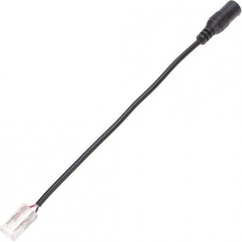 Коннектор питания REXANT с джеком 5,5x2,1мм для одноцветной светодиодной ленты COB 8мм Коннектор питания REXANT с джеком 5,5x2,1мм для одноцветной светодиодной ленты COB 8мм