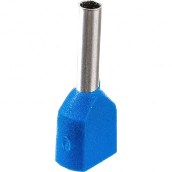 Наконечник штыревой втулочный изолированный REXANT НШВи(2) 0.75-8/НГи2 0,75-8 F-8 мм 2х0.75 мм² синий Наконечник штыревой втулочный изолированный REXANT НШВи(2) 0.75-8/НГи2 0,75-8 F-8 мм 2х0.75 мм² синий