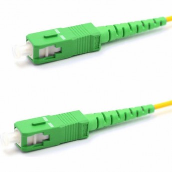 Патч-корд REXANT 9/125 (OS2) SC/APC-SC/APC LSZH оптический соединительный 2м Патч-корд REXANT 9/125 (OS2) SC/APC-SC/APC LSZH оптический соединительный 2м