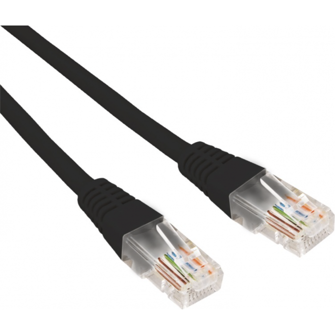 Патч-корд REXANT U/UTP 5e, RJ45-RJ45, неэкранированный, 26AWG, LSZH, черный, 0.5 м 02-0102-05 Патч-корд REXANT U/UTP 5e, RJ45-RJ45, неэкранированный, 26AWG, LSZH, черный, 0.5 м 02-0102-05