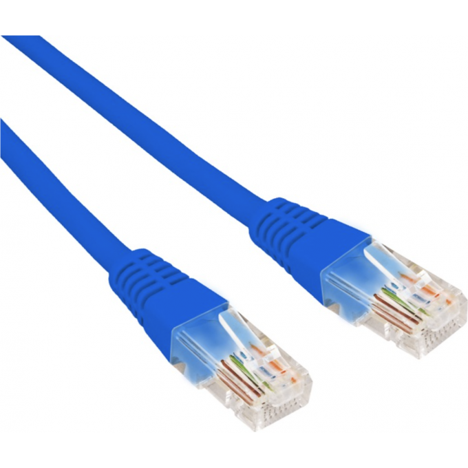 Патч-корд REXANT U/UTP 5e, RJ45-RJ45, неэкранированный, 26AWG, LSZH, синий, 1 м 02-0104-1 Патч-корд REXANT U/UTP 5e, RJ45-RJ45, неэкранированный, 26AWG, LSZH, синий, 1 м 02-0104-1