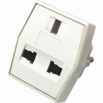 Сетевой переходник REXANT «Квадрат» белый Сетевой переходник REXANT «Квадрат» белый