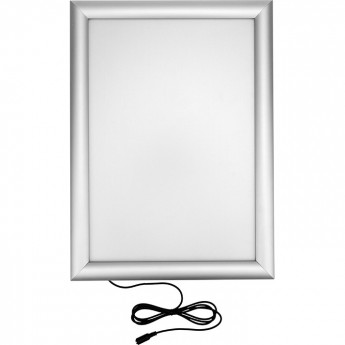 Световая панель REXANT ПОСТЕР CLIP LED 297х410 10 Вт двухсторонняя с креплением на тросах Световая панель REXANT ПОСТЕР CLIP LED 297х410 10 Вт двухсторонняя с креплением на тросах