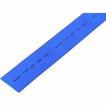 Термоусаживаемая трубка REXANT 25.0/12.5 мм синяя, 10 шт. Термоусаживаемая трубка REXANT 25.0/12.5 мм синяя, 10 шт.