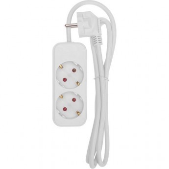 Удлинитель REXANT STANDARD 2 гнезда, 1,5м, 3х1,0мм², с/з, белый Удлинитель REXANT STANDARD 2 гнезда, 1,5м, 3х1,0мм², с/з, белый